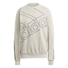 Women’s Sweatshirt without Hood Adidas Giant Logo Beige by Adidas, Women - Ref: S6434849, Price: 0,00 €, Discount: %