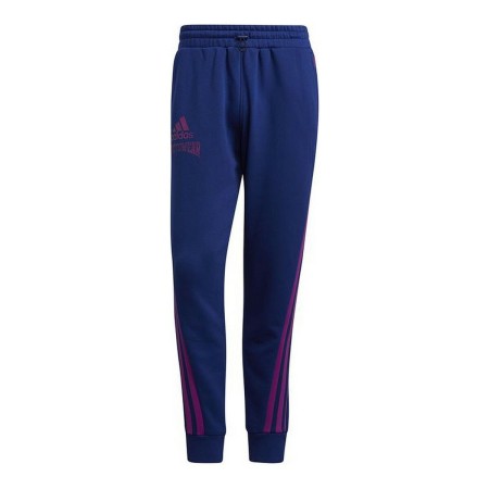 Long Sports Trousers Adidas Reverse Retro Future Icons Blue Men by Adidas, Men - Ref: S6434953, Price: 47,25 €, Discount: %