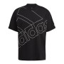 Men’s Short Sleeve T-Shirt Adidas Giant Logo Black | Tienda24 - Global Online Shop Tienda24.eu