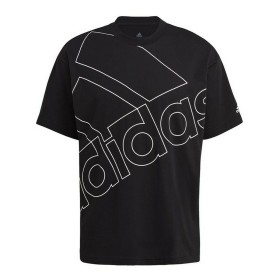 Camiseta de Manga Corta Hombre Adidas Giant Logo Negro de Adidas, Hombre - Ref: S6435072, Precio: 26,45 €, Descuento: %