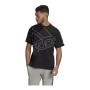 Camiseta de Manga Corta Hombre Adidas Giant Logo Negro de Adidas, Hombre - Ref: S6435072, Precio: 26,45 €, Descuento: %