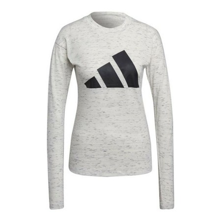 Langarm Damen T-Shirt Adidas Icons Winners 2.0 Weiß | Tienda24 - Global Online Shop Tienda24.eu