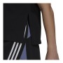 Camisola de Manga Curta Mulher Adidas Sportswear Colorblock Preto de Adidas, Mulher - Ref: S6435095, Preço: 0,00 €, Desconto: %