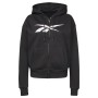 Chaqueta Deportiva para Mujer Reebok Training Essentials Vector Full-Zip Negro de Reebok, Ropa de abrigo - Ref: S6435112, Pre...