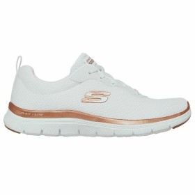 Chaussures de sport pour femme Skechers Mesh Lace-Up W Blanc de Skechers, Chaussures - Réf : S6436607, Prix : 60,57 €, Remise...