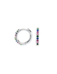 Boucles d´oreilles Femme Secrecy E8502CDAW7900 Argent 925 1 cm | Tienda24 Tienda24.eu