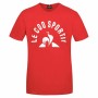 Camisola de Manga Curta Homem Le coq sportif Bat Nº2 Vermelho Homem | Tienda24 - Global Online Shop Tienda24.eu