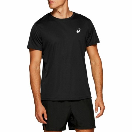 Camisola de Manga Curta Homem Asics Core SS Preto de Asics, Homem - Ref: S6436662, Preço: 23,07 €, Desconto: %