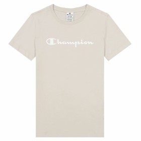 Camiseta de Manga Corta Mujer Champion Big Script Logo Blanco de Champion, Mujer - Ref: S6437408, Precio: 19,94 €, Descuento: %