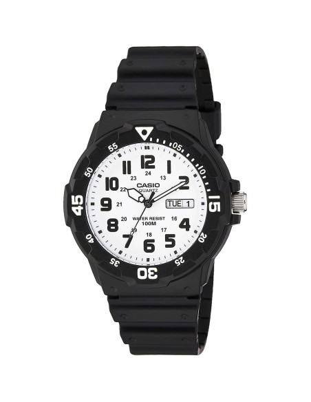 Relógio masculino Casio MRW-200H-7 Preto (Ø 44,5 mm) | Tienda24 Tienda24.eu