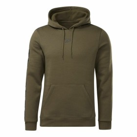 Sudadera con Capucha Hombre Reebok Training Essentials Tape Caqui de Reebok, Hombre - Ref: S6437720, Precio: 39,39 €, Descuen...