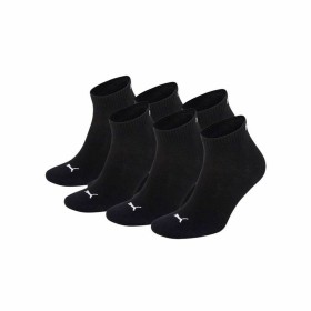 Sports Socks Puma Quarter Plain Black 3 Units by Puma, Men - Ref: S6437843, Price: 9,74 €, Discount: %