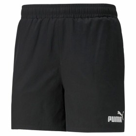 Adult Trousers Puma ESS+ Tape Black Men by Puma, Men - Ref: S6438995, Price: 24,58 €, Discount: %