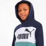 Sweat à capuche enfant Puma Essential Colorblock Bleu foncé de Puma, Garçon - Réf : S6439877, Prix : 34,01 €, Remise : %