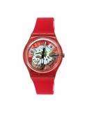 Men's Watch Swatch ROSSO BIANCO (Ø 34 mm) | Tienda24 Tienda24.eu