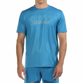 Camiseta de Manga Corta Hombre mas8000 Didio Azul de +8000, Camisetas deportivas - Ref: S6439913, Precio: 26,28 €, Descuento: %