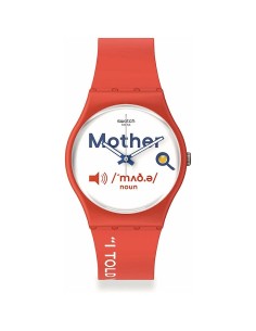 Orologio Uomo Swatch ALL ABOUT MOM (Ø 34 mm) da Swatch, Orologi da polso - Ref: S7262990, Precio: 133,52 €, Descuento: %