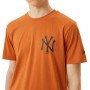 Camiseta de Manga Corta Hombre New Era New York Yankees Marrón de New Era, Camisetas deportivas - Ref: S6439927, Precio: 25,0...