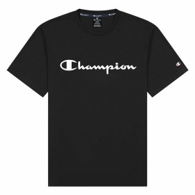 T shirt à manches courtes Champion Crewneck Script Logo M Noir de Champion, T-shirts de sport - Réf : S6440550, Prix : 21,47 ...