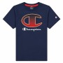 T shirt à manches courtes Enfant Champion Crewneck T-Shirt B Blue marine de Champion, Garçon - Réf : S6440556, Prix : 14,62 €...