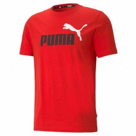 Camisola de Manga Curta Homem Puma Essentials+ Vermelho de Puma, Homem - Ref: S6442041, Preço: 37,22 €, Desconto: %