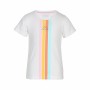 Camisola de Manga Curta Infantil Kappa Quome K Branco | Tienda24 - Global Online Shop Tienda24.eu