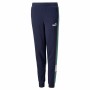 Pantalón de Chándal para Niños Puma Essential+ Colorblock B Azul oscuro de Puma, Niño - Ref: S6442347, Precio: 27,25 €, Descu...