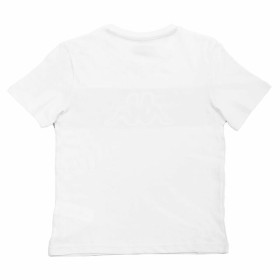 Camisola de Manga Curta Infantil Kappa Skoto K Branco de Kappa, Menino - Ref: S6442373, Preço: 16,58 €, Desconto: %