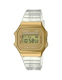 Montre Unisexe Casio VINTAGE COLLECTION - TRANSPARENT BAND - GOLD (Ø 36 mm) | Tienda24 Tienda24.eu