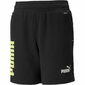 Calções de Desporto Infantis Puma Power K Preto de Puma, Menino - Ref: S6442648, Preço: 29,29 €, Desconto: %