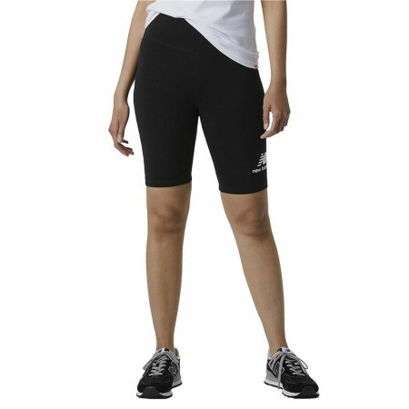 Leggings de Sport pour Femmes New Balance Essentials Stacked Fitted Noir | Tienda24 - Global Online Shop Tienda24.eu