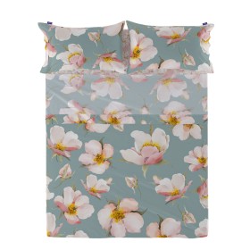 Drap HappyFriday Spring blossom Multicouleur 240 x 270 cm de HappyFriday, Draps et taies d'oreiller - Réf : D1613740, Prix : ...