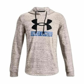 Felpa con Cappuccio Uomo Under Armour Rival Terry Logo Grigio chiaro di Under Armour, Uomo - Rif: S6443676, Prezzo: 43,32 €, ...