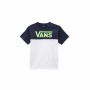 Children’s Short Sleeve T-Shirt Vans Classic Block Dark blue by Vans, T-Shirts - Ref: S6443683, Price: 0,00 €, Discount: %