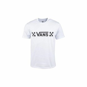 Men’s Short Sleeve T-Shirt Vans Drop V Check-B White by Vans, Men - Ref: S6443685, Price: 21,26 €, Discount: %