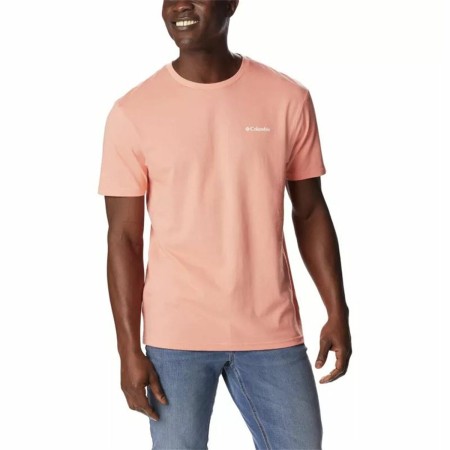 Camisola de Manga Curta Homem Columbia North Cascades Salmão de Columbia, T-shirts - Ref: S6444169, Preço: 20,88 €, Desconto: %