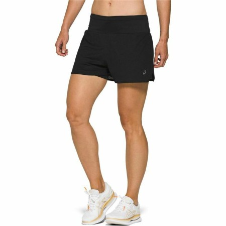 Damen-Sportshorts Asics Ventilate 2-N-1 Schwarz | Tienda24 - Global Online Shop Tienda24.eu