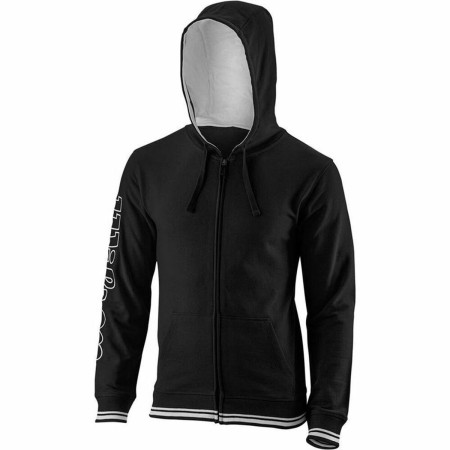 Sudadera con Capucha Hombre Wilson Team II Negro de Wilson, Hombre - Ref: S6446226, Precio: 47,46 €, Descuento: %