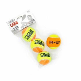 Balles de Tennis NOX 3 Pro Titanium Beach YW de Nox, Balles - Réf : S6446353, Prix : 7,73 €, Remise : %