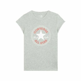 Kurzarm-T-Shirt für Kinder Converse Timeless Chuck Patch Dunkelgrau von Converse, Mädchen - Ref: S6446694, Preis: 0,00 €, Rab...