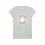 Maglia a Maniche Corte per Bambini Converse Timeless Chuck Patch Grigio scuro | Tienda24 - Global Online Shop Tienda24.eu