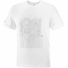 Maglia a Maniche Corte Uomo Salomon Outlife Bianco di Salomon, Uomo - Rif: S6446707, Prezzo: 28,56 €, Sconto: %