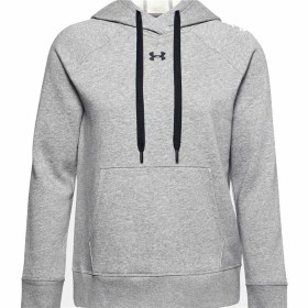 Felpa con Cappuccio Donna Under Armour Rival Grigio di Under Armour, Donna - Rif: S6448272, Prezzo: 0,00 €, Sconto: %