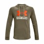 Polar com Capuz Homem Under Armour Hoodie Caqui de Under Armour, Homem - Ref: S6448284, Preço: 45,59 €, Desconto: %