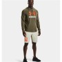 Sweat à capuche homme Under Armour Hoodie Kaki | Tienda24 - Global Online Shop Tienda24.eu