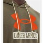 Sweat à capuche homme Under Armour Hoodie Kaki | Tienda24 - Global Online Shop Tienda24.eu