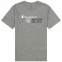 Men’s Short Sleeve T-Shirt Champion Crewneck Dark grey by Champion, Shirts & Tees - Ref: S6448510, Price: 22,59 €, Discount: %