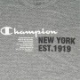 Men’s Short Sleeve T-Shirt Champion Crewneck Dark grey by Champion, Shirts & Tees - Ref: S6448510, Price: 22,59 €, Discount: %