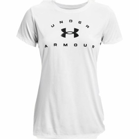 Camiseta de Manga Corta Mujer Under Armour Tech Solid Blanco de Under Armour, Mujer - Ref: S6448946, Precio: 22,12 €, Descuen...