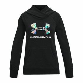 Felpa con Cappuccio da Bambina Under Armour Rival Nero di Under Armour, Bambina - Rif: S6448947, Prezzo: 0,00 €, Sconto: %